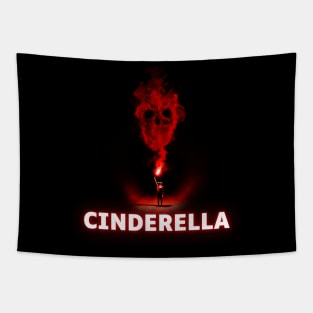 cinderella red smoke Tapestry