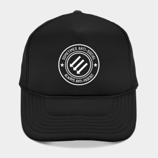 Anti Fascist - Sometimes Antisocial Always Anti Fascist Hat