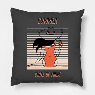 summer state of mind Pillow