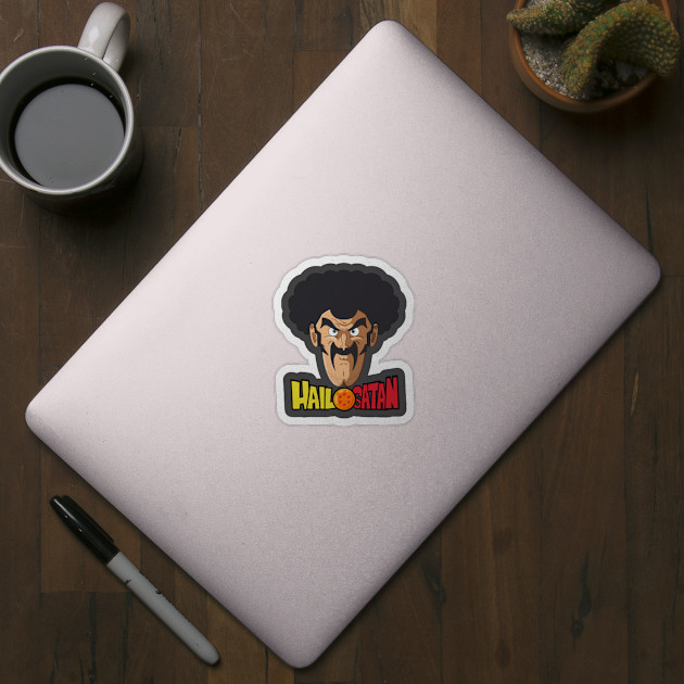 Mr. Satan Sticker by MadeByBonilla