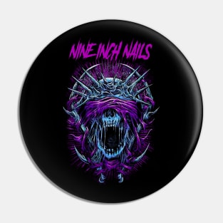 INCH NAILS BAND Pin