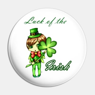 Leppy Luck of the Irish Pin