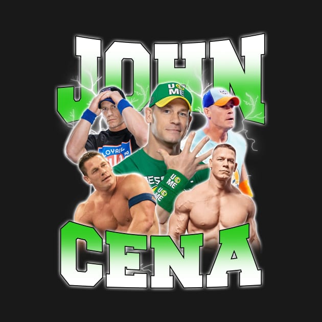 VINTAGE BOOTLEG JOHN CENA 90S by Archer Expressionism Style