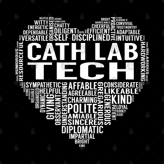 Cath Lab Tech Heart by LotusTee