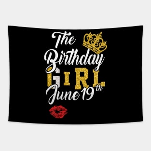 The Birthday Girl June 19th Tapestry
