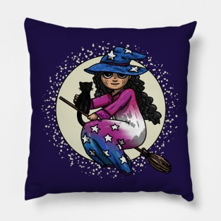 Trans Witch Pillow