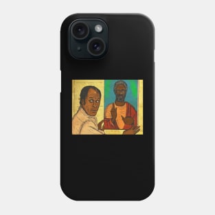 VINTAGE GOOD TIMES JESUS BLACK Phone Case