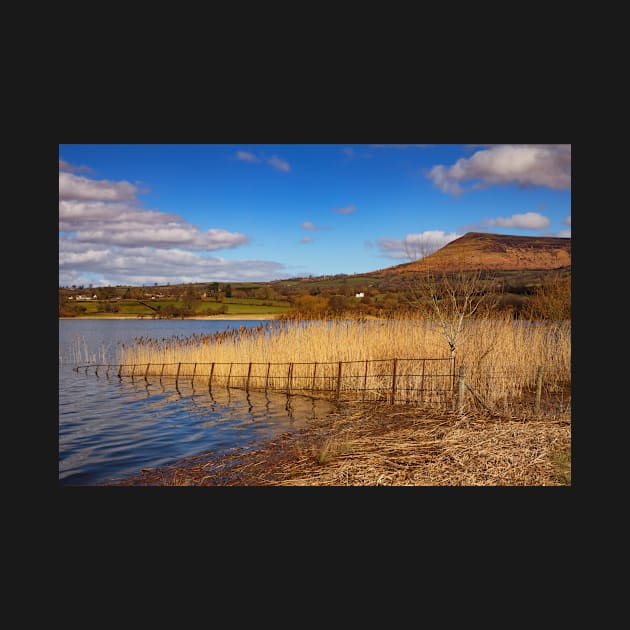 Llangorse Lake and Mynydd Troed, Brecon Beacons National Park, Wales by dasantillo