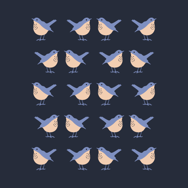 Hermit Thrush (Ripe) by Cascade Patterns