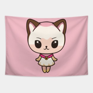 kawaii cat girl Tapestry