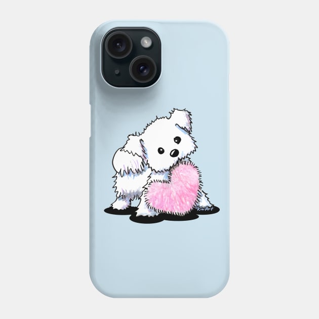 My Fuzzy Valentine Phone Case by KiniArt