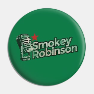 Smokey Robinson Vintage Pin