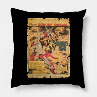 A SON OF SATAN - RETRO Pillow