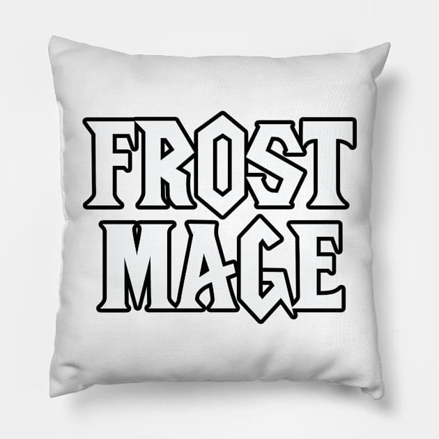 Frost Mage Pillow by snitts