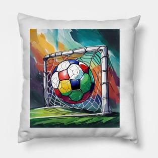 Football Artwork Pillow