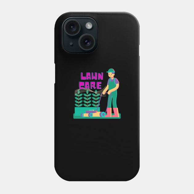 Lawn care Phone Case by RiseAbove22