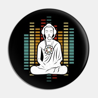 Buddha Zen Dharma Music Pin
