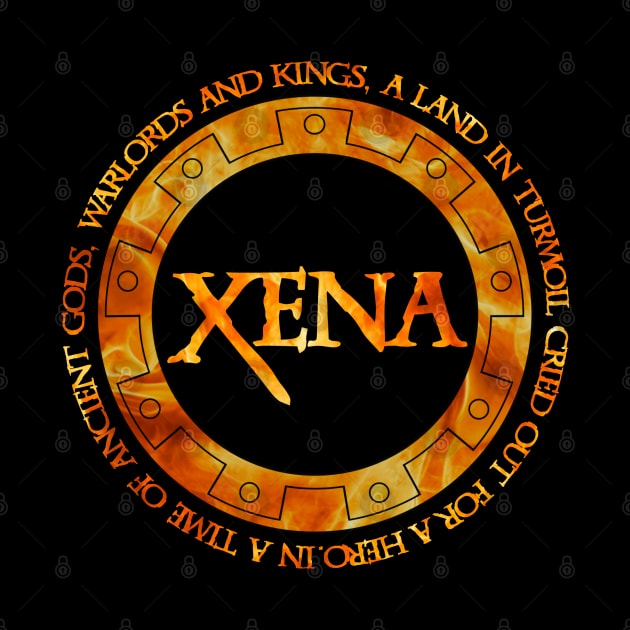 Xena Flames by CharXena