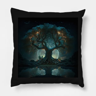 Tree of Life - Eclipse Pillow