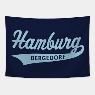 Hamburg Bergedorf (Bergedorfer / Bergedorferin / Skyblue) Tapestry