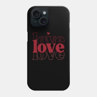Love Valentines Day Cute Couple Gifts Love Costume Men Women Phone Case