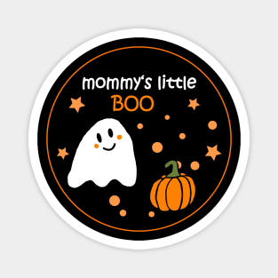 Mommy's Little Boo Halloween Costume Magnet