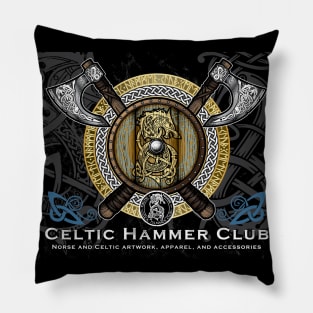 Celtic Hammer Club Banner Pillow