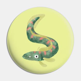Little Green Eel Pin