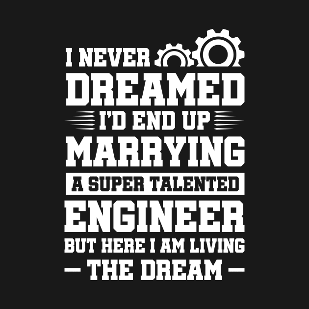 Marrying a super talented engineer by Arish Van Designs