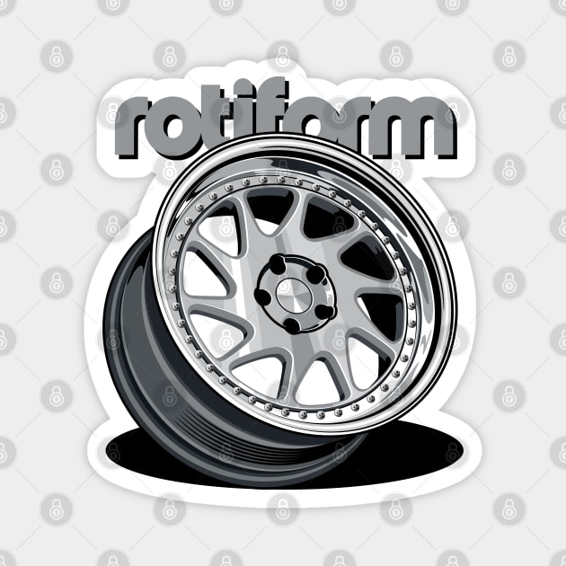 Rotiform ORT Wheel Magnet by idrdesign