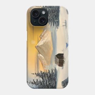 Winter Evergreens Phone Case