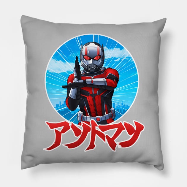 Ultra Ant Pillow by MIKELopez