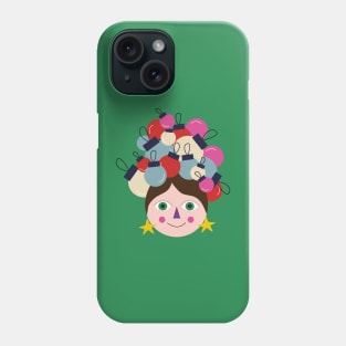 Christmas decoration all over me Phone Case