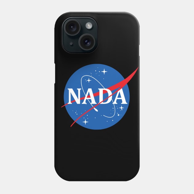 Nasa Logo Nada Phone Case by Nerd_art