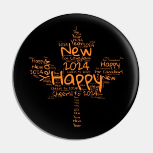 Happy New Year 2024 Pin