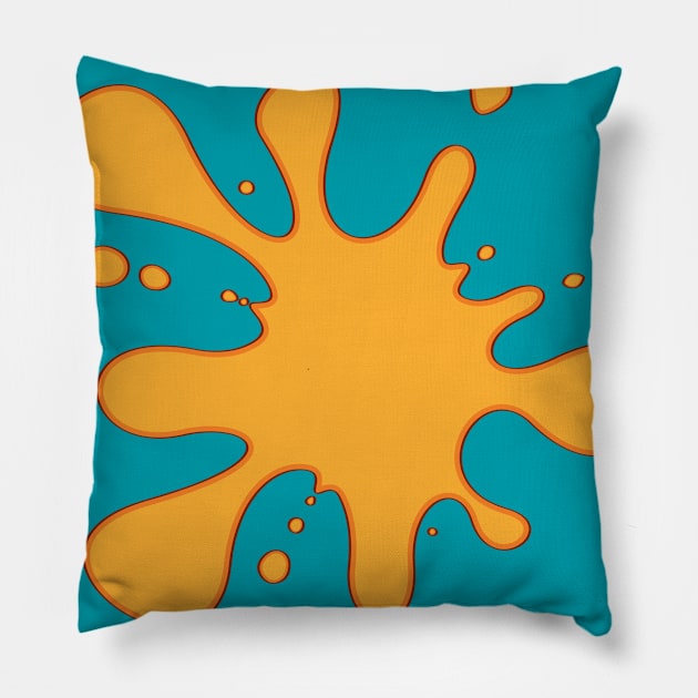 Splat! Pillow by amyvanmeter