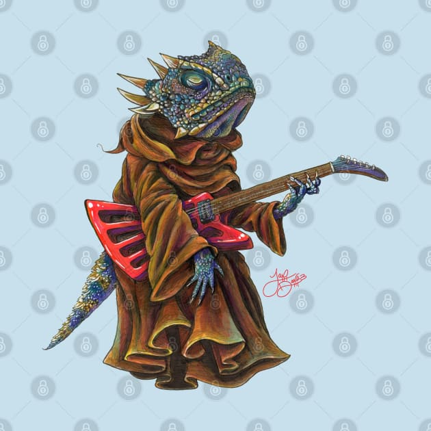 Lizard Wizard by JaxDavArts