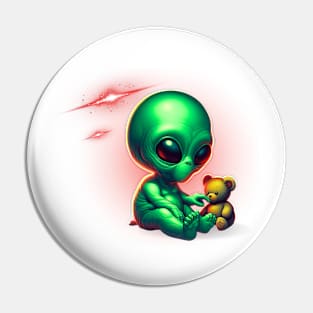 Alien baby Pin