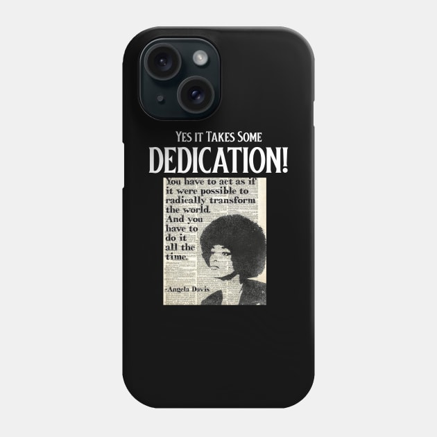 Angela Davis Phone Case by Black Expressions