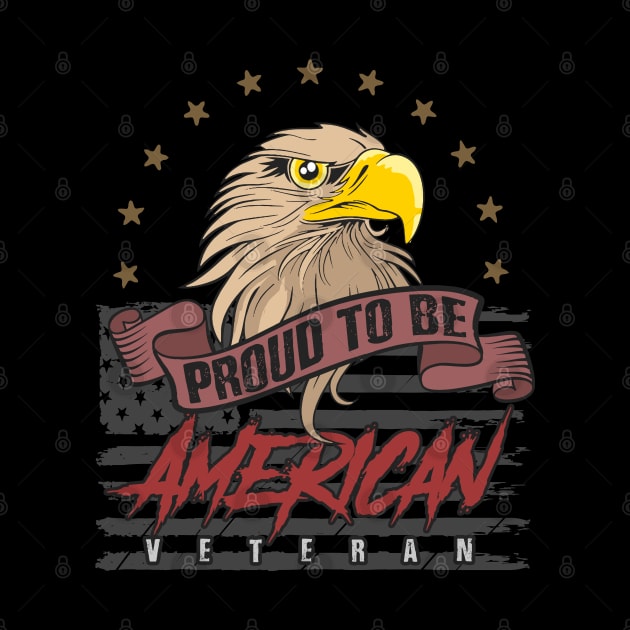 American Eagle Head Veteran Vector by Eskitus Fashion