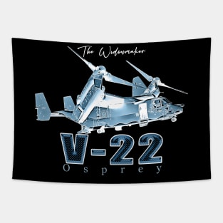 V22 Osprey Hybrid Aircraft Tapestry