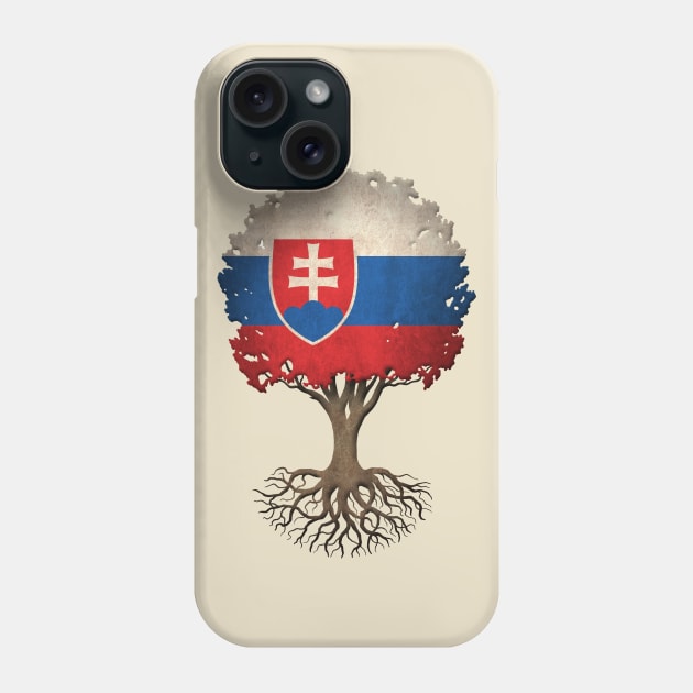 Tree of Life with Slovakian Flag Phone Case by jeffbartels