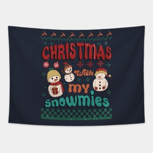 Christmas with my Snowmies Tapestry