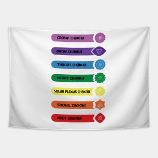 Chakras 7 Chakra Yoga Meditation Newest Design Tapestry