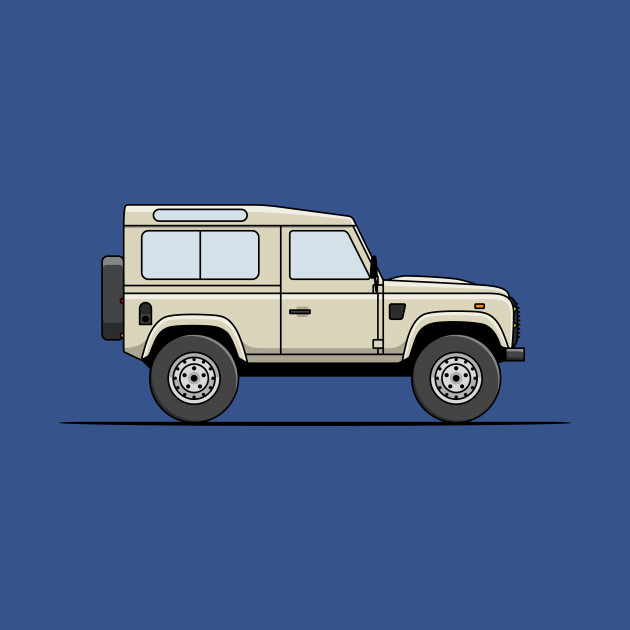 Disover Land Rover Defender - Cream - Land Rover Defender - T-Shirt