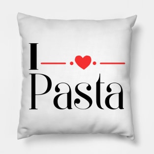 I Heart Pasta Pillow