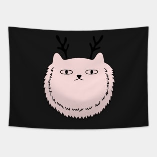 Chonky festive cat Tapestry