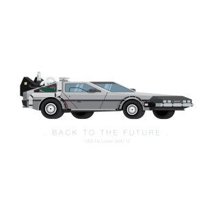 Back to the Future - Famous Cars T-Shirt