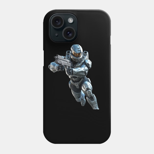 Halo Master Chief Design Phone Case by Labidabop