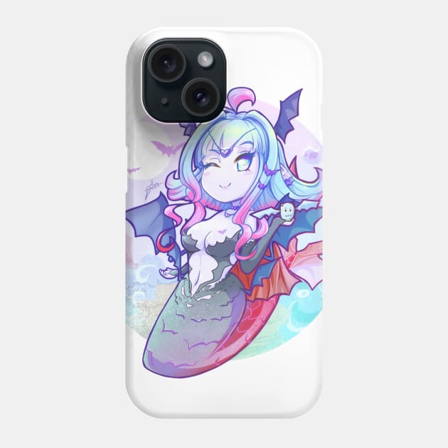 Mermay mermaid vampire version Phone Case by KawaiiDreamyPixie